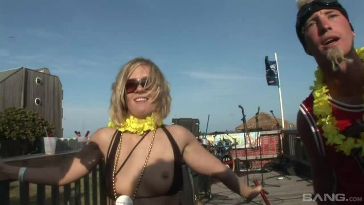 Gorgeous brunette huzzy is weared in hot lingerie outside