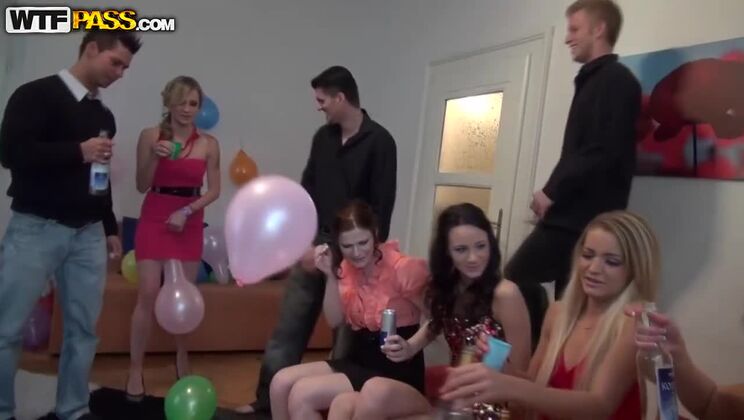 Amazing Birthday Party Group Sex Film - Corrine, Kyle & Hugo