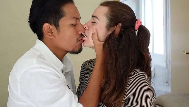 Geltrude's Shyness Vanishes in Steamy Interracial Encounter!