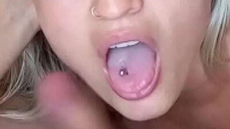 Matheus Caetano Barebacks Blonde Bruna Carlos' Ass, Cums in Mouth