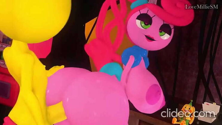 Mommy Long Legs' Doggystyle Fun with Big Cock Friend