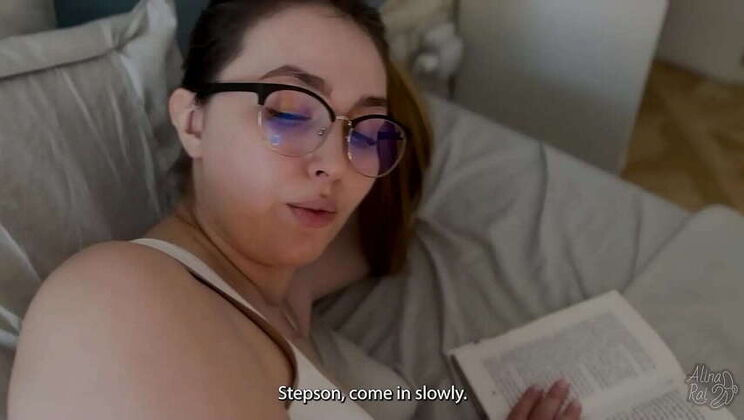 Step-mom Alina Rai gets pounded by her stepson in a steamy POV encounter, caught on camera.