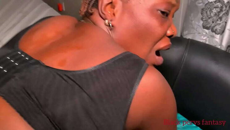 Thick Nigerian MILF Mama Helen's Ass and Pussy Getting Hammered