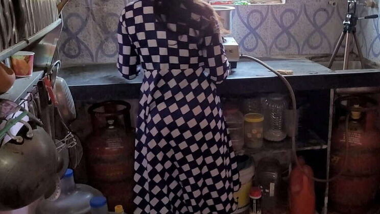 Brother-in-law Ravishes his Desi Sister-in-law in the Kitchen