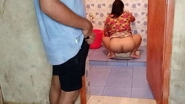 Step Sister-in-Law Seduces Brother in Bathroom Hidden Camera XXX