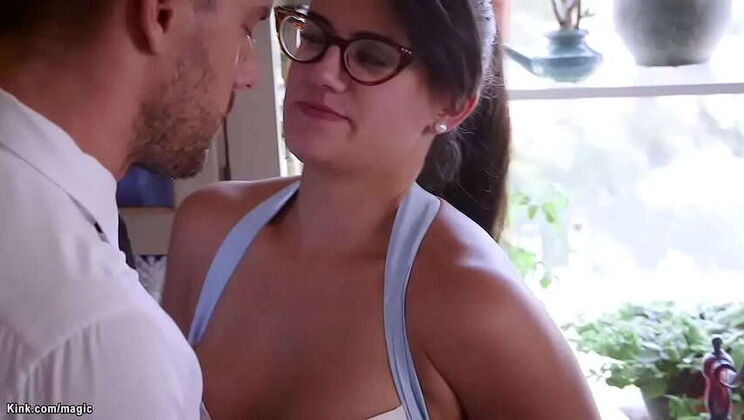 Man Has Anal Threesome with Stepmother and Stepdaughter