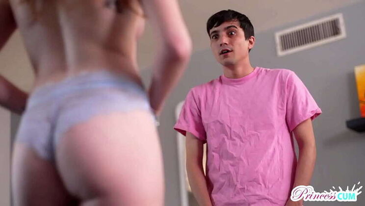 Stepsister's Sticky Lingerie with Amber Stark