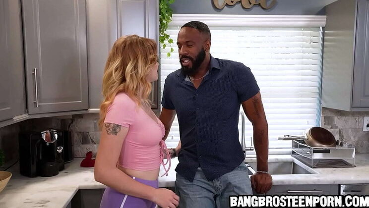 OMG My Black Stepdad is So HUGE!