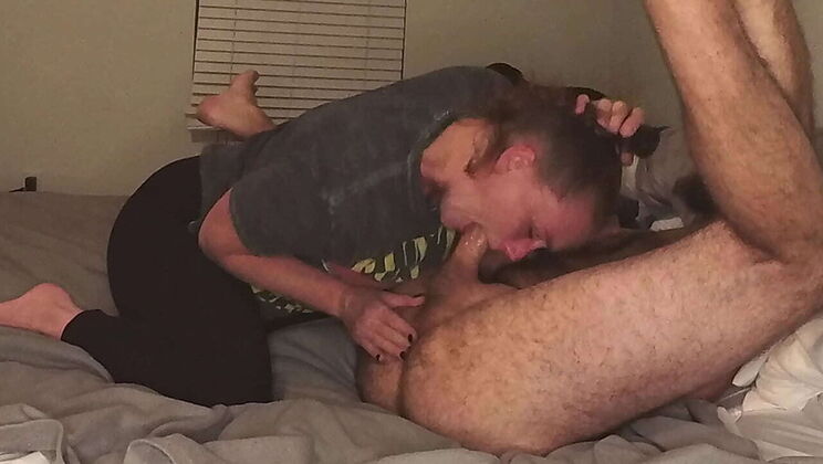 Sexy Wife Sarah Takes a Hard Dick Blowjob