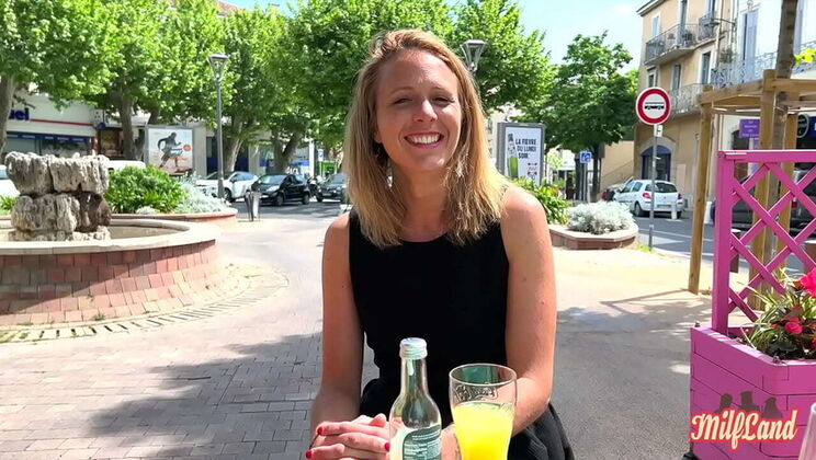 Blonde French MILF Julie Gets Naughty Part 1