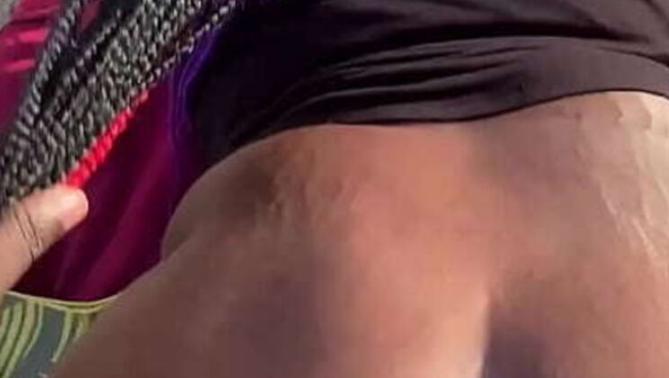 Shy Ebony Teen Returns For More BBC