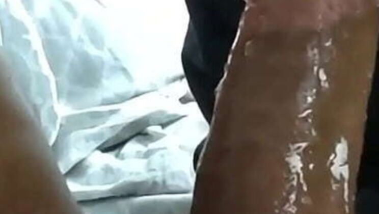 Hot Latina MILF Sucks Big Black Cock in Homemade Video