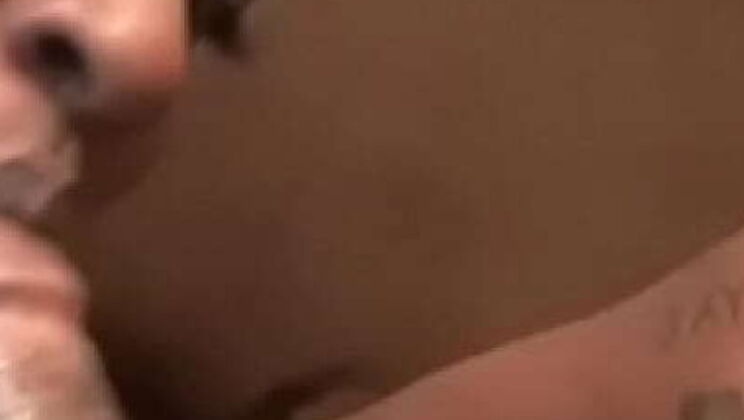 Blonde MILF Sucks Big Black Cock with Sloppy Deepthroat