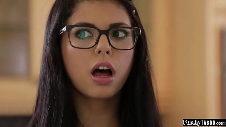 Stepsis Gina Valentina Gets Throat Fucked by Stepbro and His Big Cock Friends