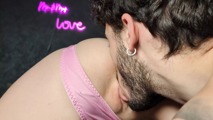 Mira Love Licks Her Girlfriend's Shaved Pussy and Ass Close-Up in 4K