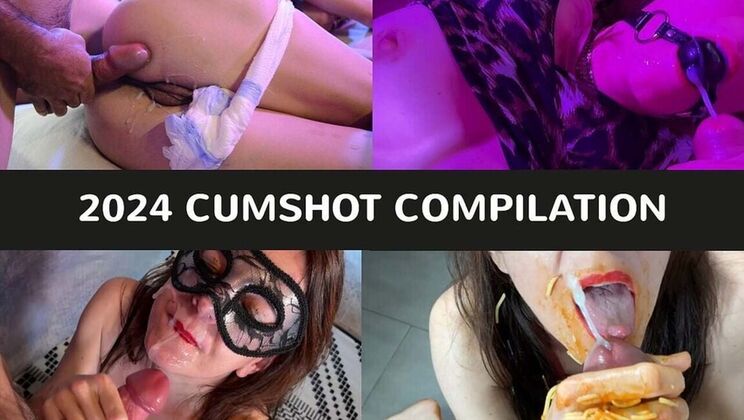 2024 Hot Cumshot Compilation - Amateur MILFs & Diaper Fetish Fun