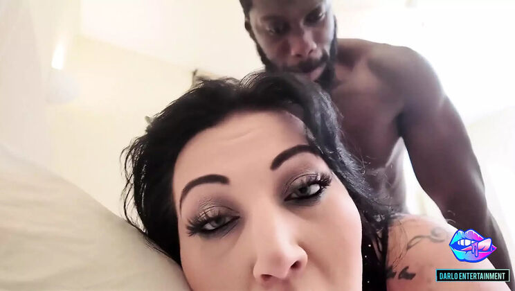 Hot Brunette MILF Harmony Reigns Takes BBC in Doggy Style - PAWG Fucked Hard