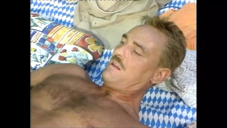 Sexy Blonde MILF Diana Kaiser Sucks and Fucks Big Vintage Cock, Gets Cum in Mouth and Pisses on Horst Baron