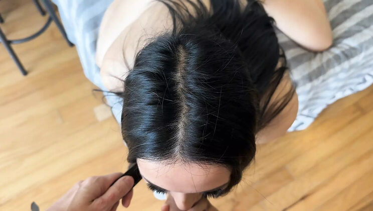 Training a Horny Slut in Rough BDSM Submission - Mis Celine Face Fuck & Deep Throat