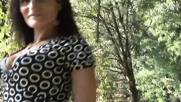 Hot MILF Fingering Her Pussy in the Garden - Solo Orgasm & Desires Part 3