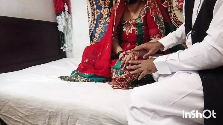 Wedding Night Hardcore Fuck with Desi Bhabhi - Clear Voice & Big Ass Action