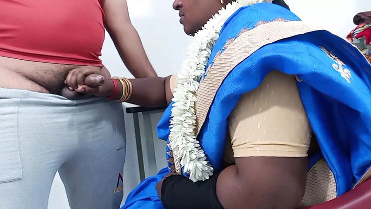 Desi Tamil Bhabhi Deep Throat and Hard Doggy Fuck with Devar