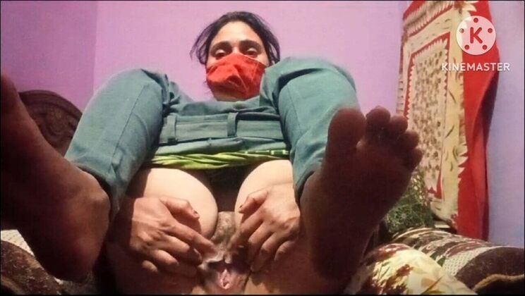 Stepsister Sexy Gunjan Hairy Pussy Masturbation & Huge Ass Fuck