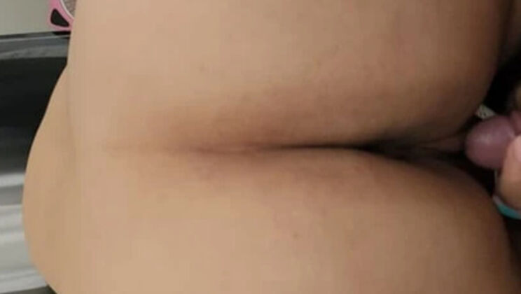 Stepmom Gets Her Big Ass Filled With Cum - Anal Creampie & Hot MILF Action
