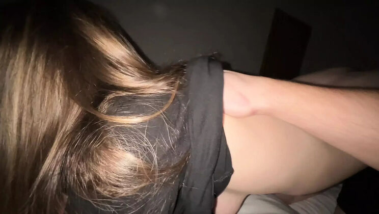 Hot Teen Girl Gigioficial Gets Dark Anal Licking in Homemade POV Video