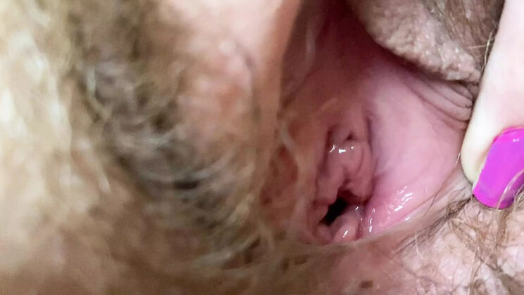 Giantess Pussy Closeup - Homemade Fingering & Wet Masturbation