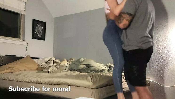 18-Year-Old GF Tied Up & Fucked Hard - POV Blowjob & Oral Creampie