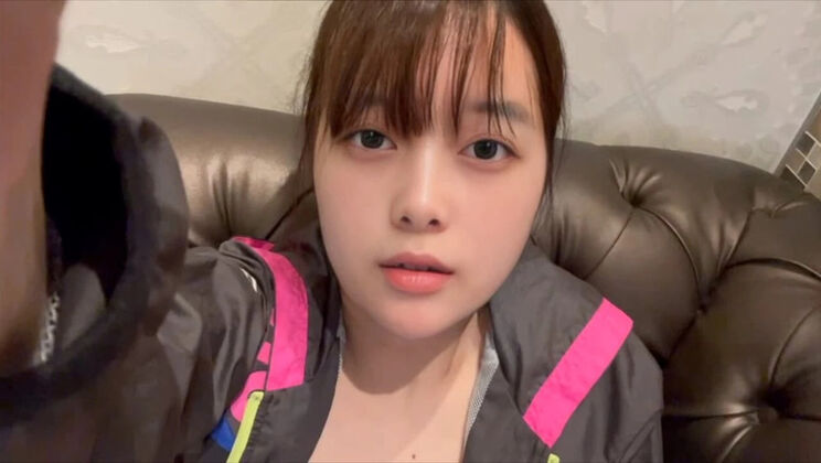 Hot Japanese College Babe Masturbates After Intense Workout - Sweaty Solo Fun