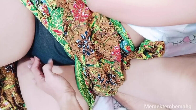 Indonesian Hijab Teen Fucked Hard in School Uniform - Creampie & Pussy Eating