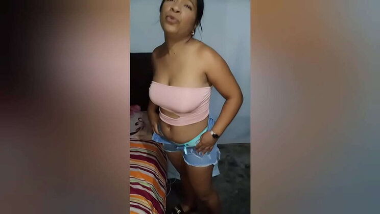 Hot Latina Wife Gets Double Creampie - Cuckold Fucks Her Pussy Full of Another Man's Cum