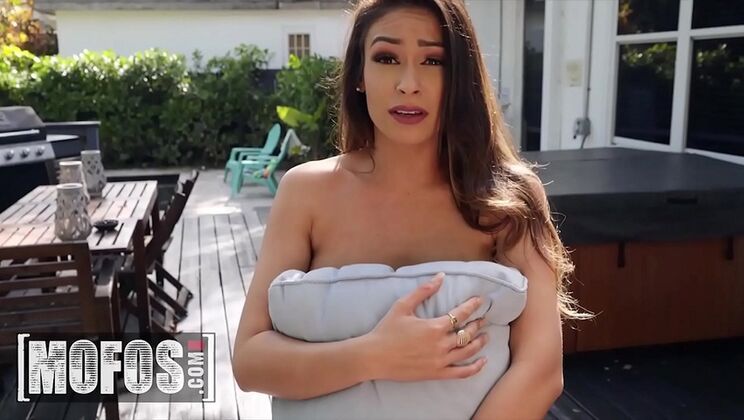 Katana Kombat Naked Outdoor Fuck - Doggystyle & Cowgirl - Big Ass Brunette