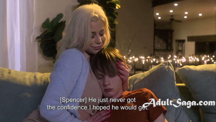 Stepson Fucks Busty Stepmom Spencer Scott - Taboo Family Affair