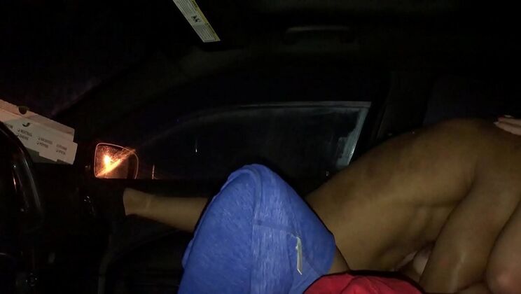 Holly Lace Gets Creampied By Scotty's Huge BBC In Public Car Sex