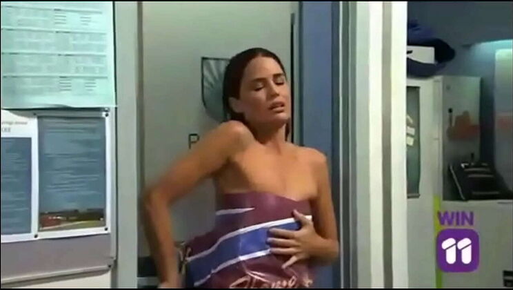 Naughty Student Steals Sexy Teacher's Clothes in School Shower - ENF Robbed Naked