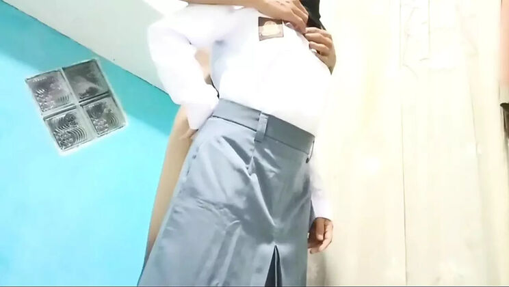 Hot Indonesian Schoolgirl Rania Addicted to After School Sex with Friend - Big Natural Tits & Moaning