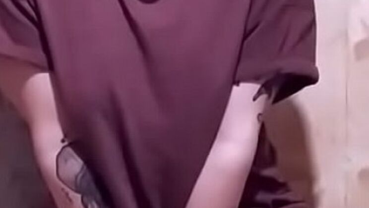 Stacy Moon's Wild Teen Solo - Rubbing Pussy on Washing Machine Until Orgasm