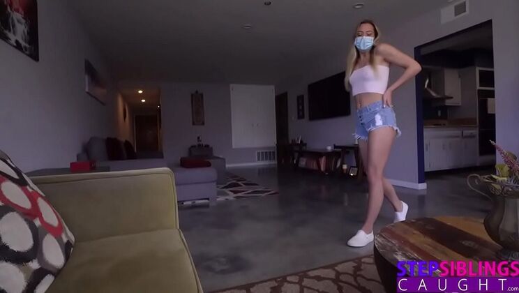 Quarantine Stepsis Avery Cristy Begs for Big Cock - Dripping Wet Pussy Fucked Hard