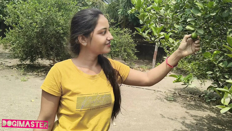Hot Indian Village Girl Fucked Hard in Farm - Doggy Style Sex