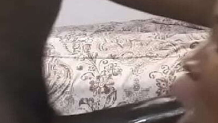 Maskedluv Gives Sloppy Blowjob to Big Black Cock - Part 1