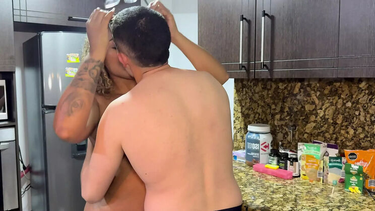 Hot Ebony Stepmom Carla Morelli Tastes Better Than Stepdad - Big Tits & Big Dick Action