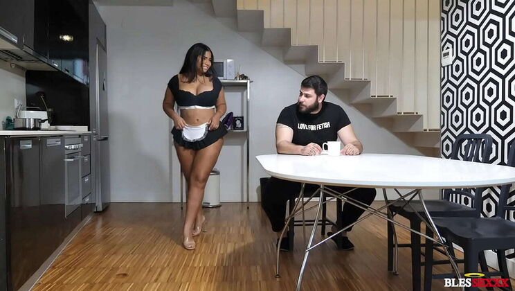 Hot Latina Maid Karla Gets Fucked Hard By Magic Javi To Keep Her Job