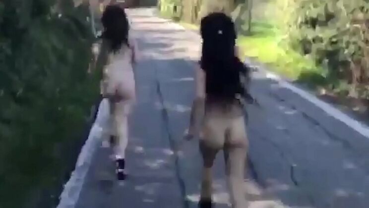 Hot Public Threesome with Melody, Shane & Sissi - Outdoor Sex & Facial Cumshot