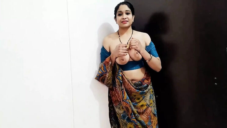 Big Tits Indian Bhabhi Fucks Landlord For Debt - Hot Homemade Creampie