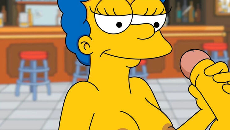 Marge Takes Big Dick Doggy Style - Anal Creampie in HD