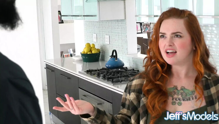 Thick Redhead Adora Bell Deepthroats Massive Black Dick