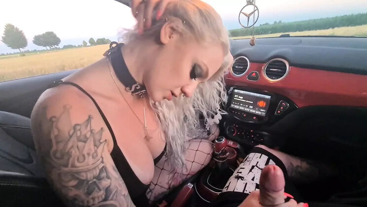 Hot German Teen Gets Creampied by Strangers in Public - Amateur Slut with Big Tits